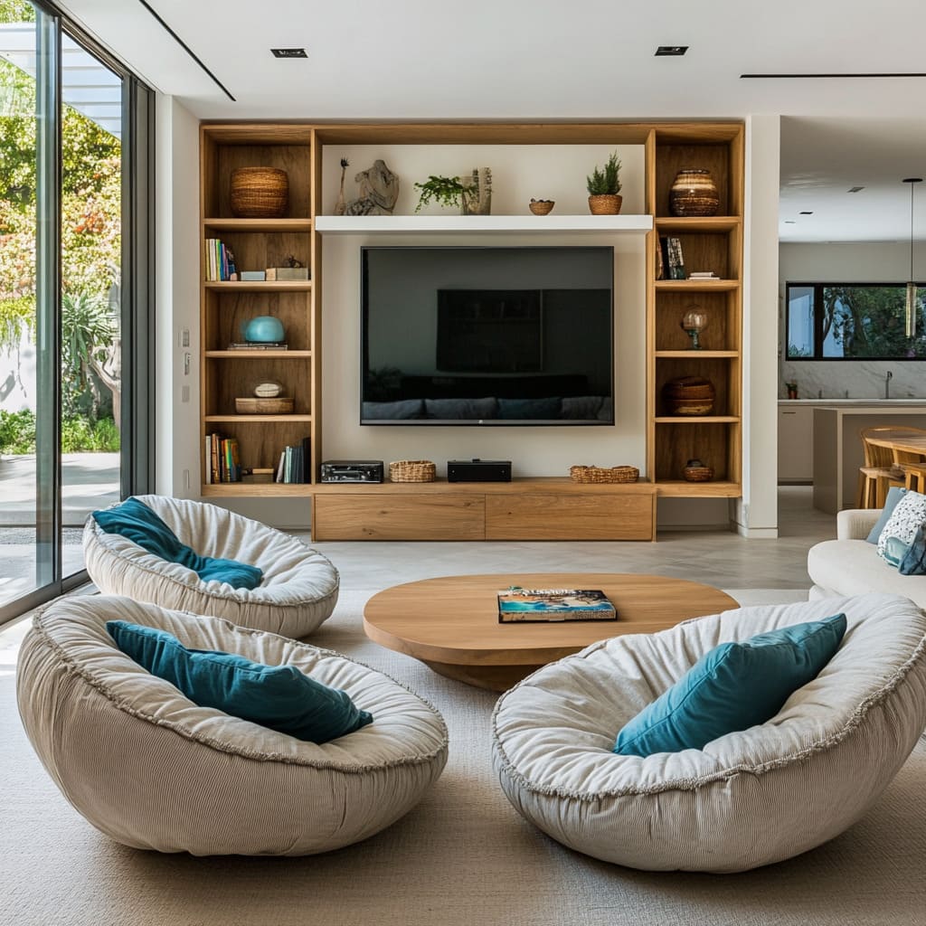 Create a Cozy Living Room Nook with Stylish Papasan Chairs