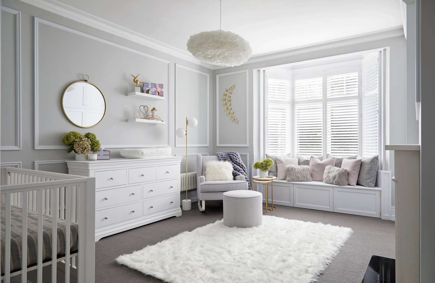 Cute Baby Girl Neutral Baby Room Decor Girly Minimal Baby Girl Nursery – Solly Baby