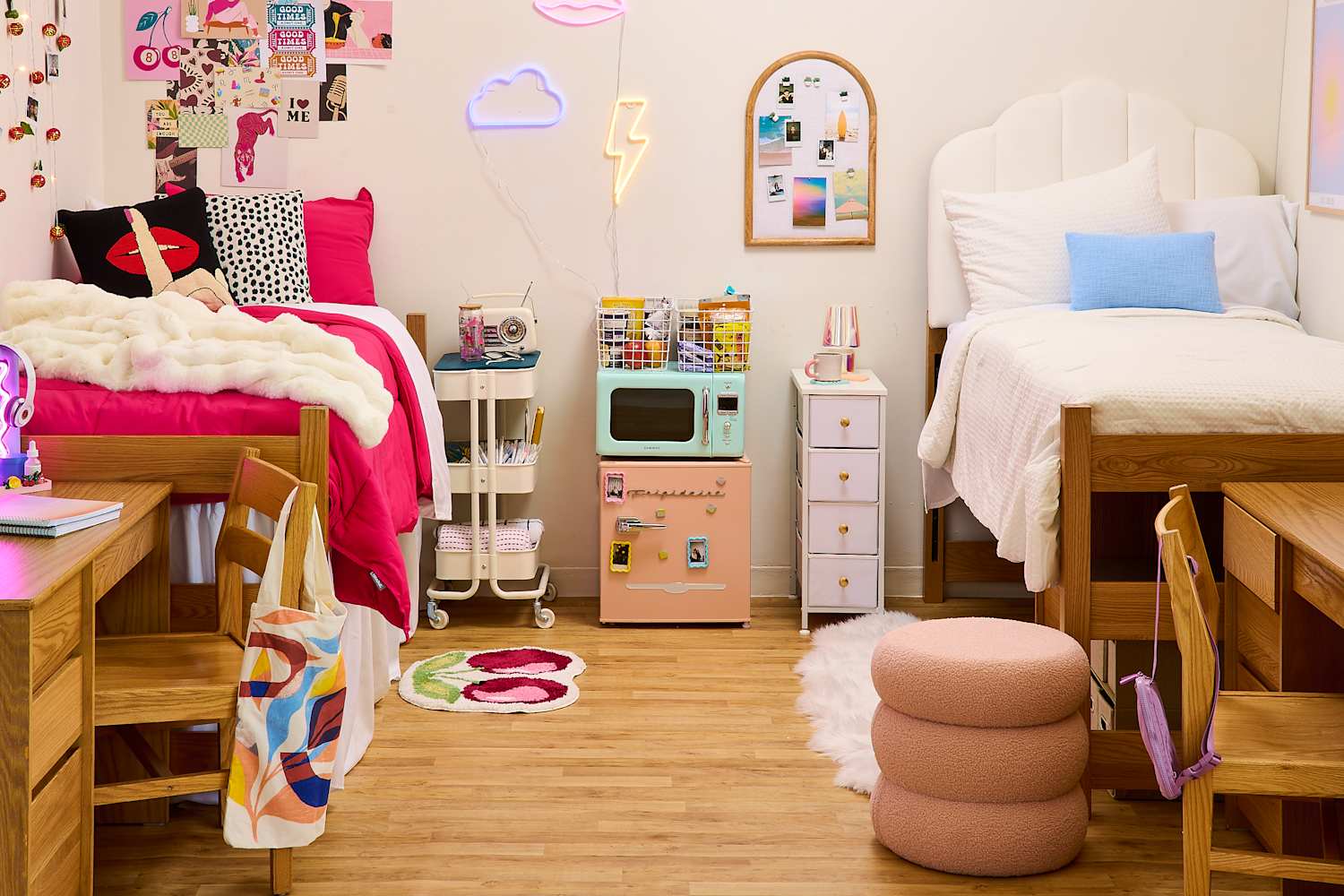 Double Dorm Room Tours from Real College Students | Dorm Therapy