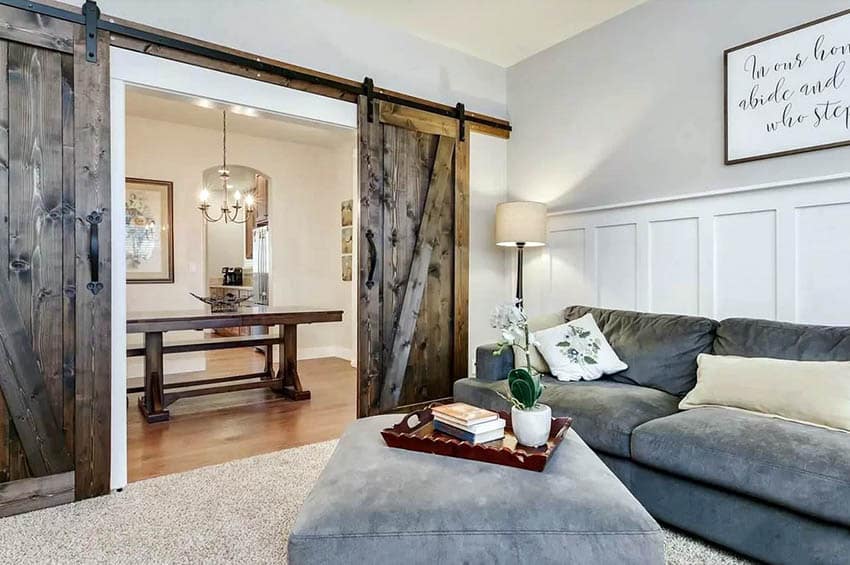 Enhance Your Home's Charm with Barn Style Doors for Interior - A House in the Hills