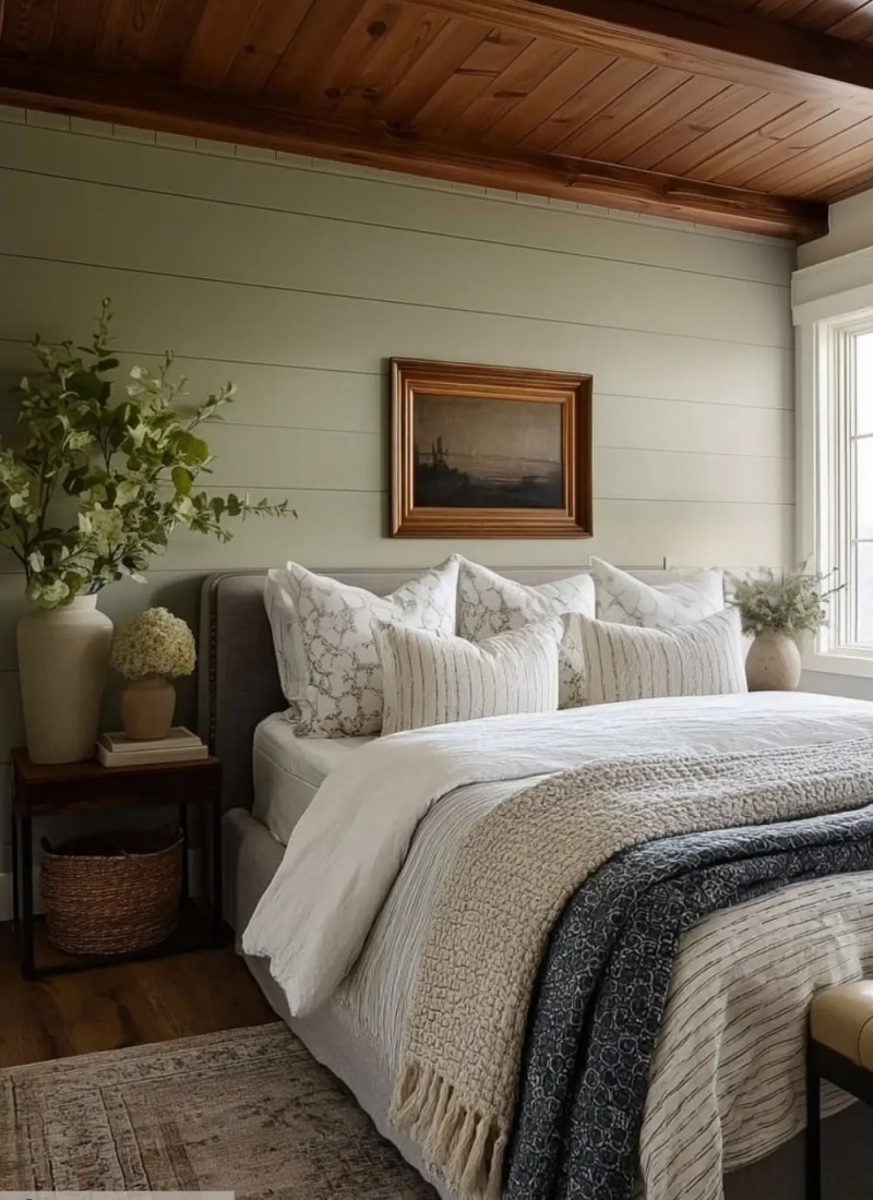 Farrow & Ball Folly Green bedroom Archives - Mindful Hues