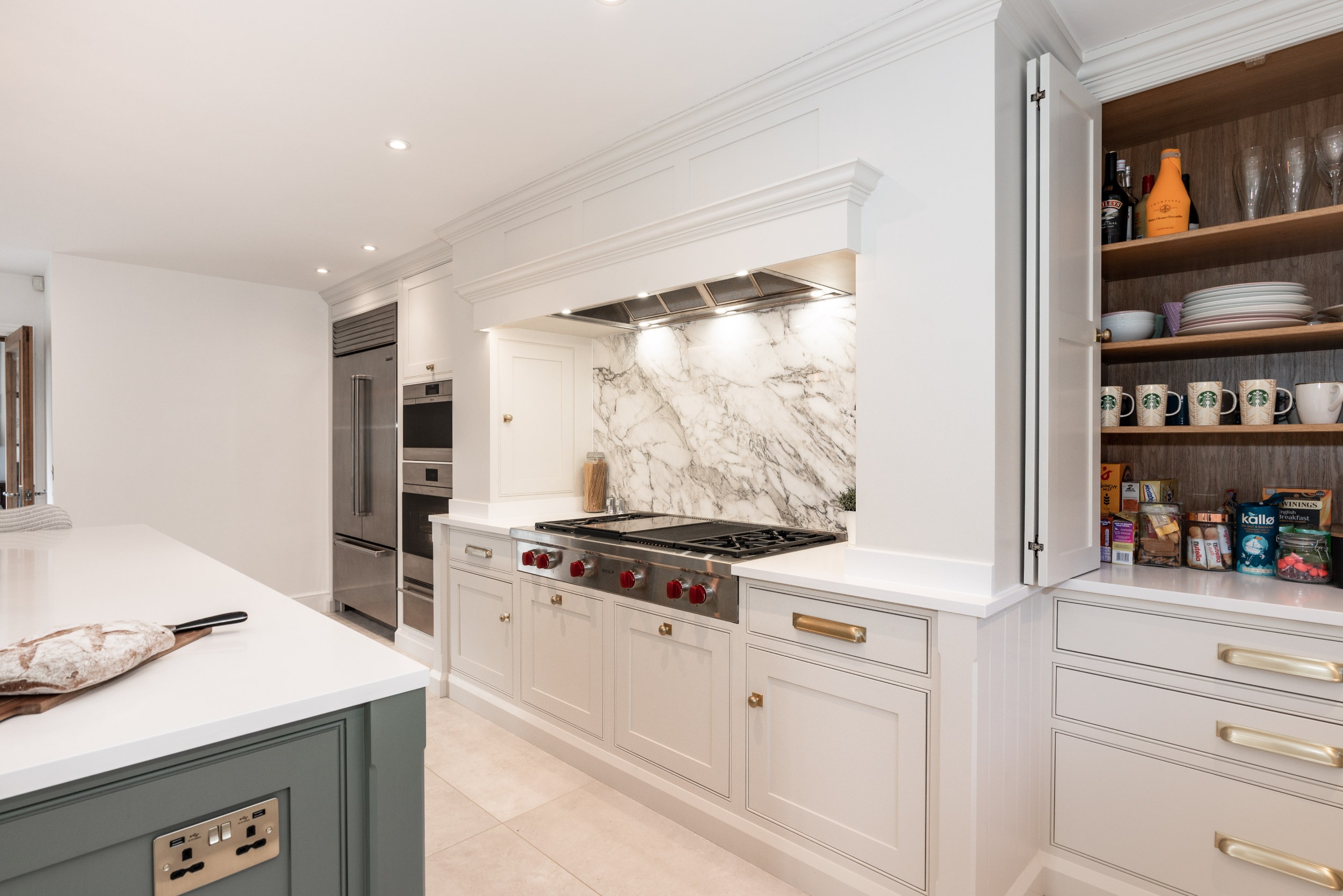 Floor-to-Ceiling Cabinetry - Handmade Kitchen Company by Nicholas Bridger
