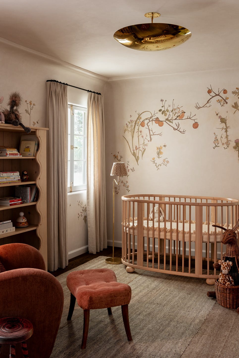 Furniture Unique Girl Nursery Themes Modern Baby Girl Nursery Ideas