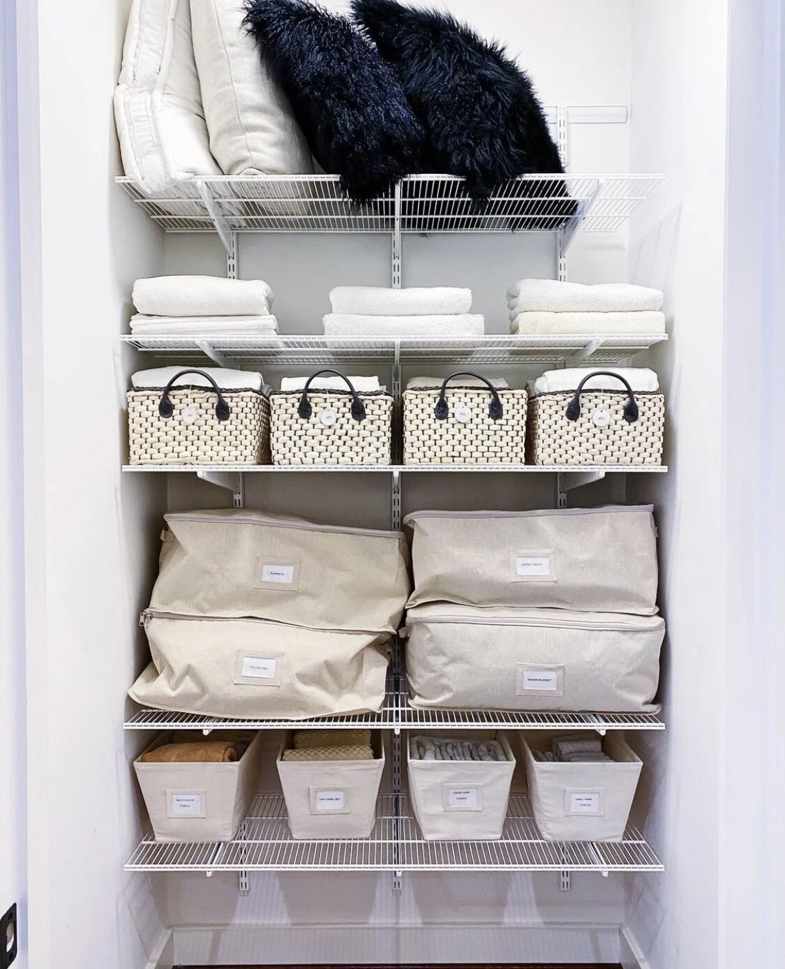 Help! My Linen Closet Is a Mess — Rescue My Space | Professional Organizer & Declutterer | Houston Area