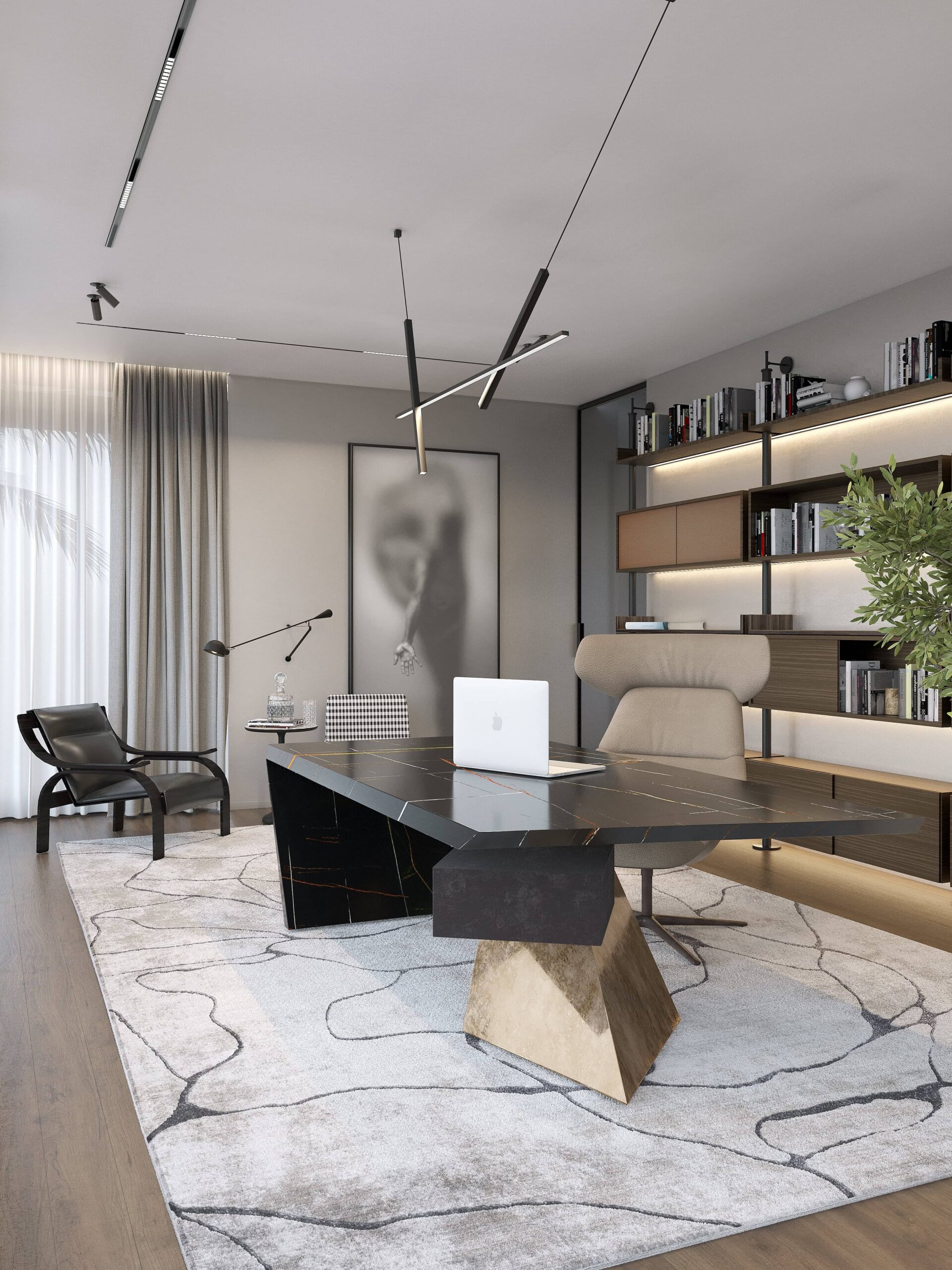 Home Office Room Ideas for High-End Residences | (OLT DESIGN)