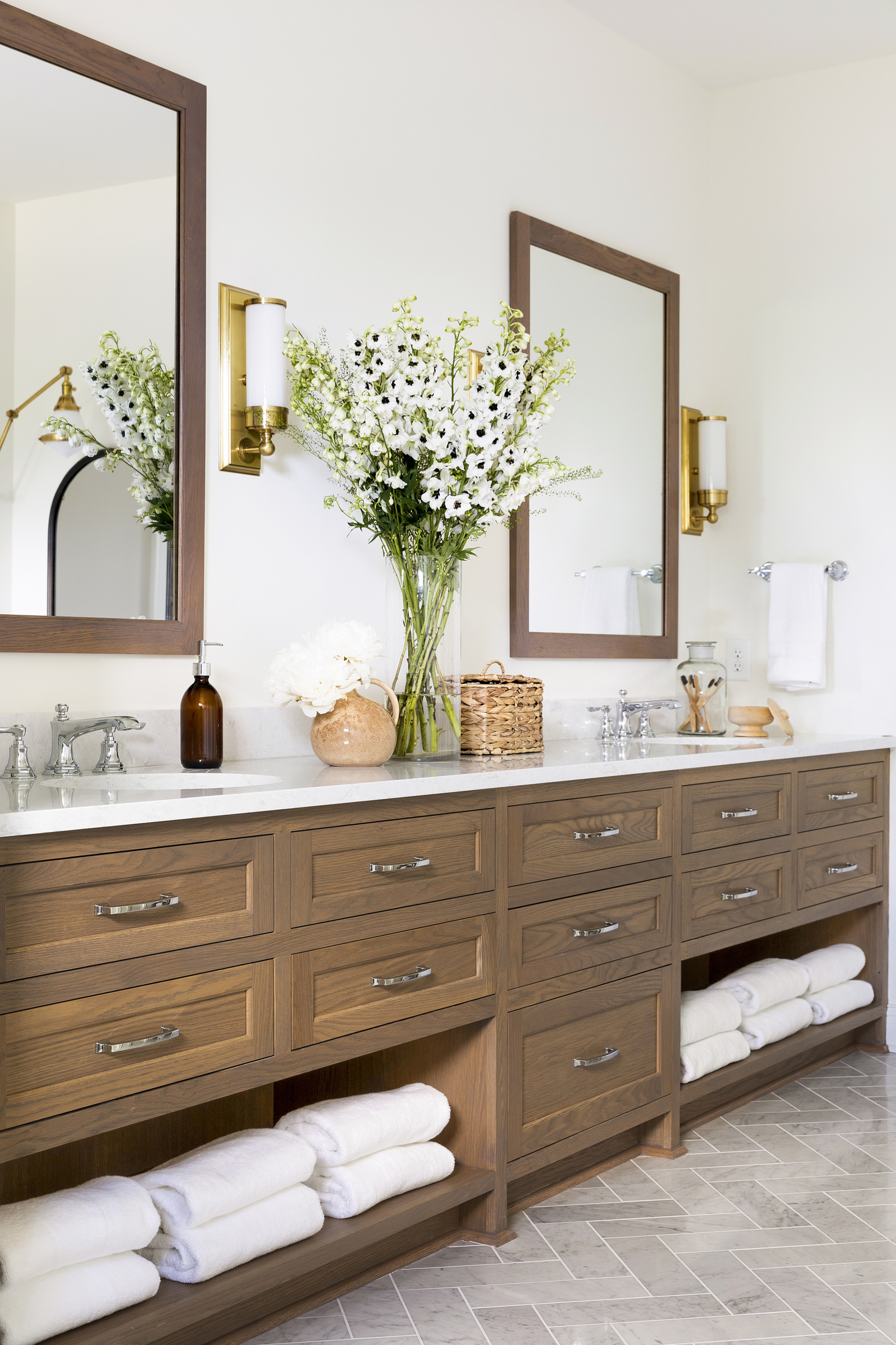 How to Design a Master Bathroom that Feels like a Luxury Hotel | Bria Hammel Interiors