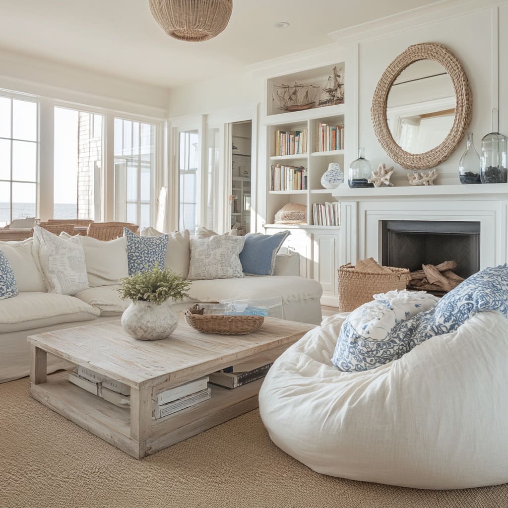 How To Fit Bean Bag Chairs into Any Living Room Design |