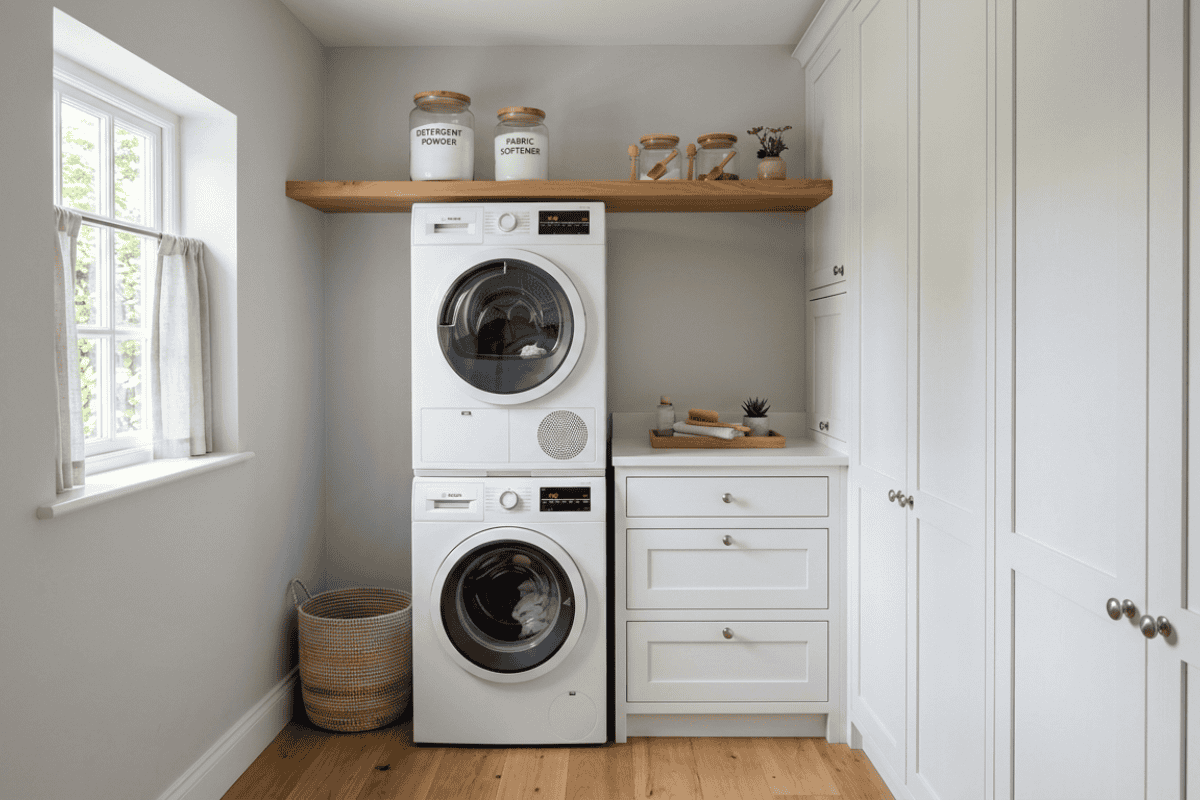 How to Maximize Storage in a Small Laundry Room: 12 Ideas