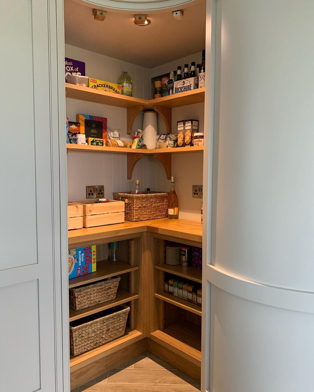 Kitchen Corner Pantry Solutions How To Organize A Corner Cabinet For Maximum Storage