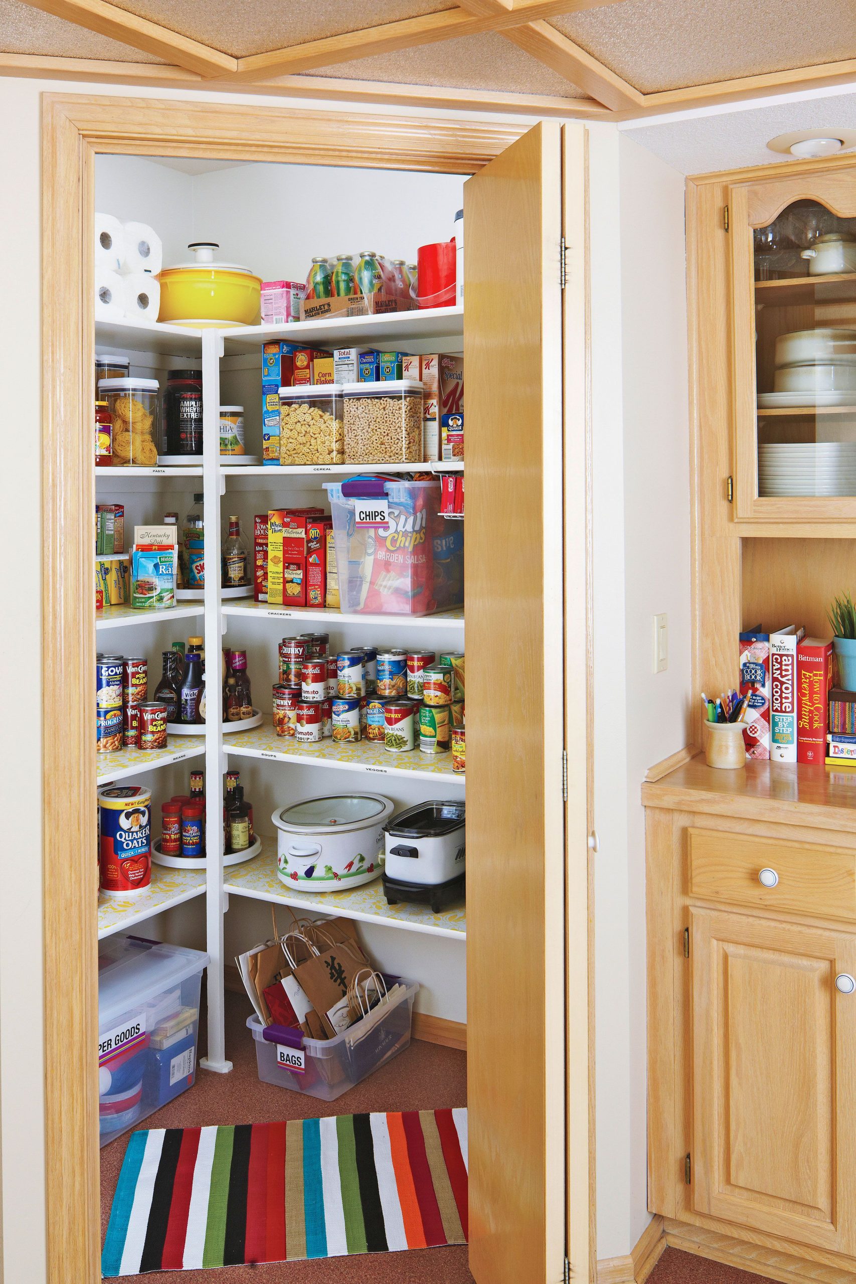 Kitchen Corner Pantry Solutions How To Organize A Corner Cabinet For Maximum Storage