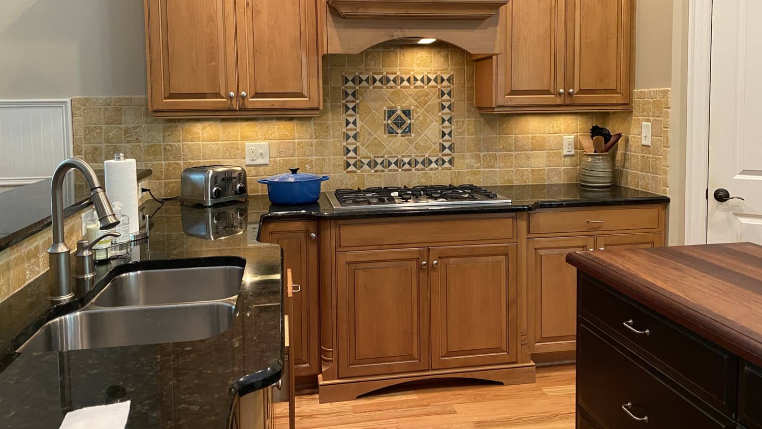 Kitchen Redo Ideas for Keeping Existing Wood Cabinetry | Apartment Therapy
