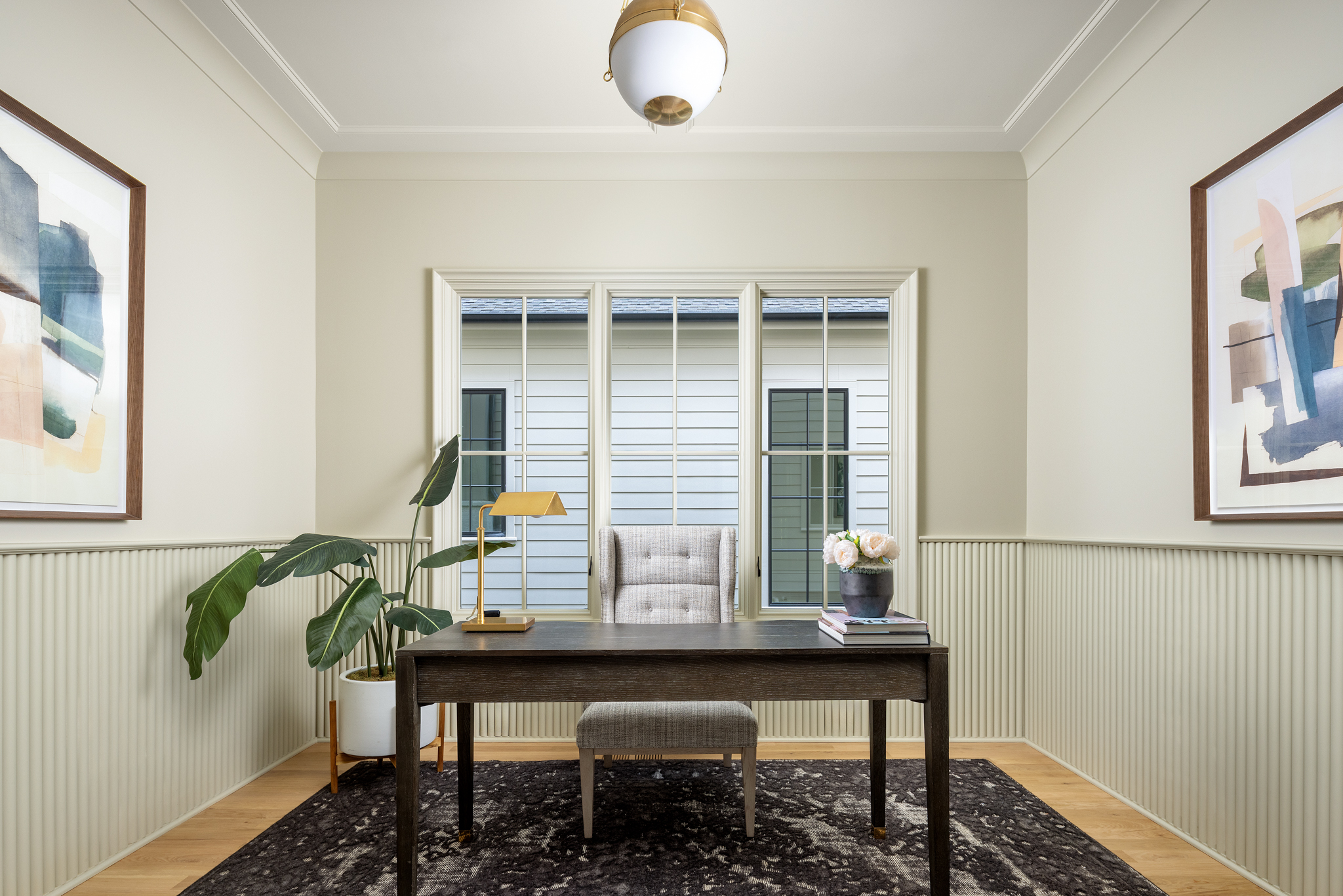 Living Room Design Rooted in Warmth & Craftsmanship