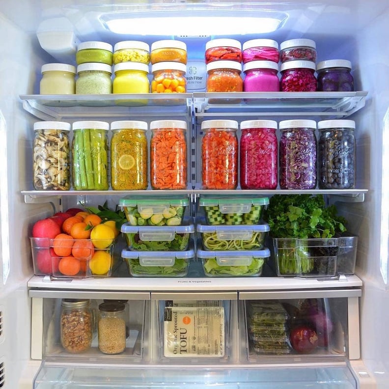 Meal-Prepped Fridge Pictures | PS Fitness
