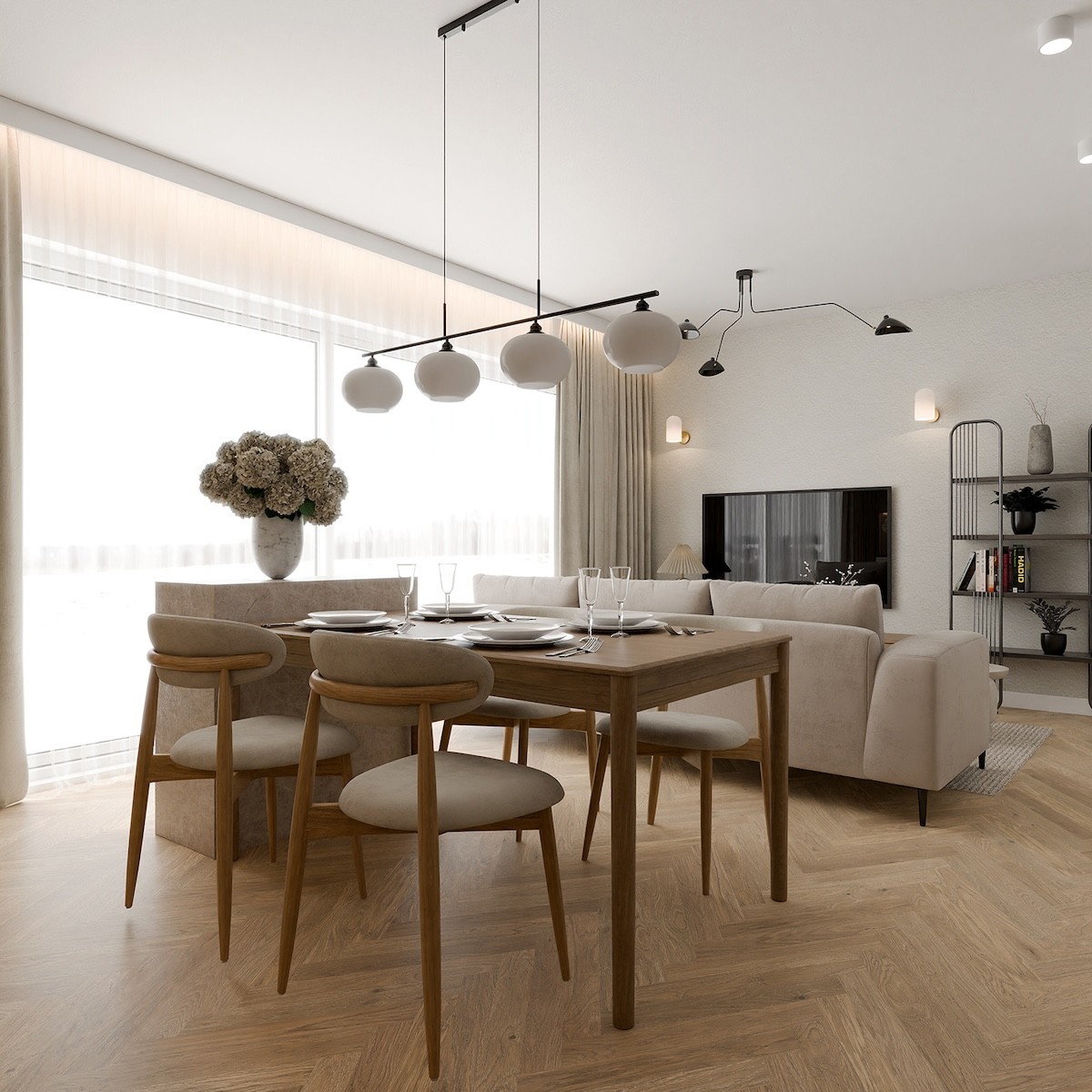 Minimalist Living Room Lighting Modern Ceiling Lighting Trends: From Minimalist To Smart