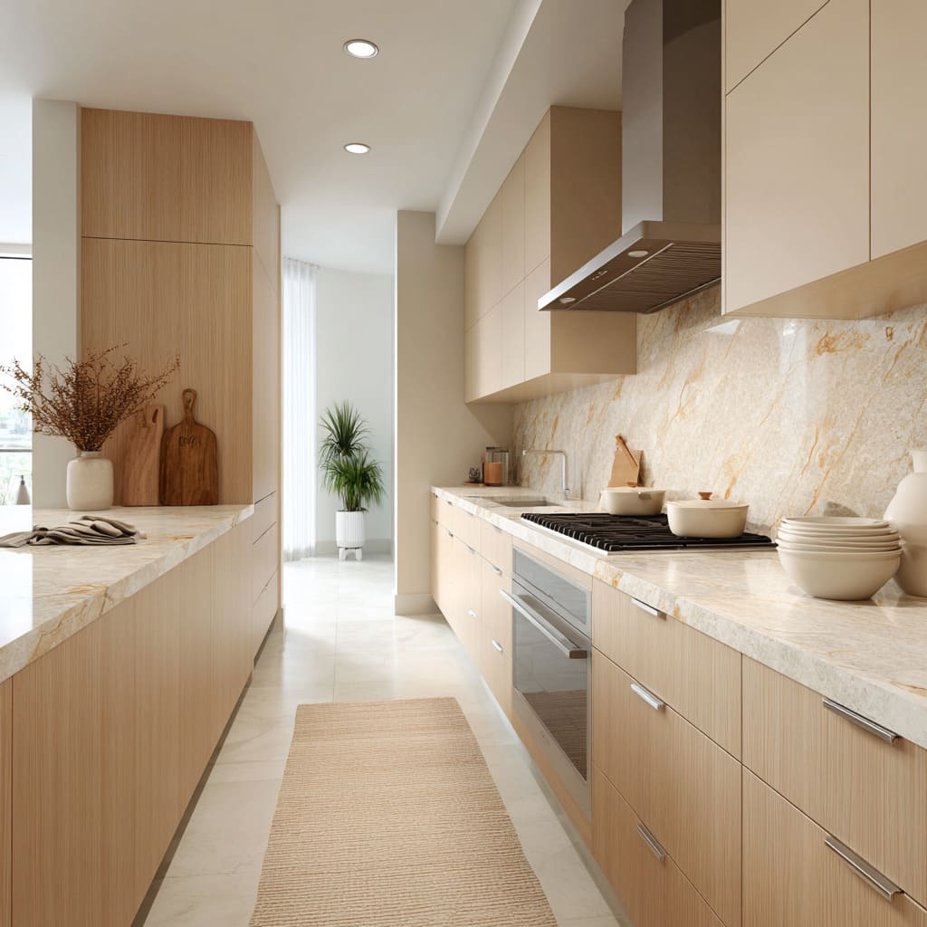 Modern Kitchens in Sand Tones: Design Style & Ideas | HH