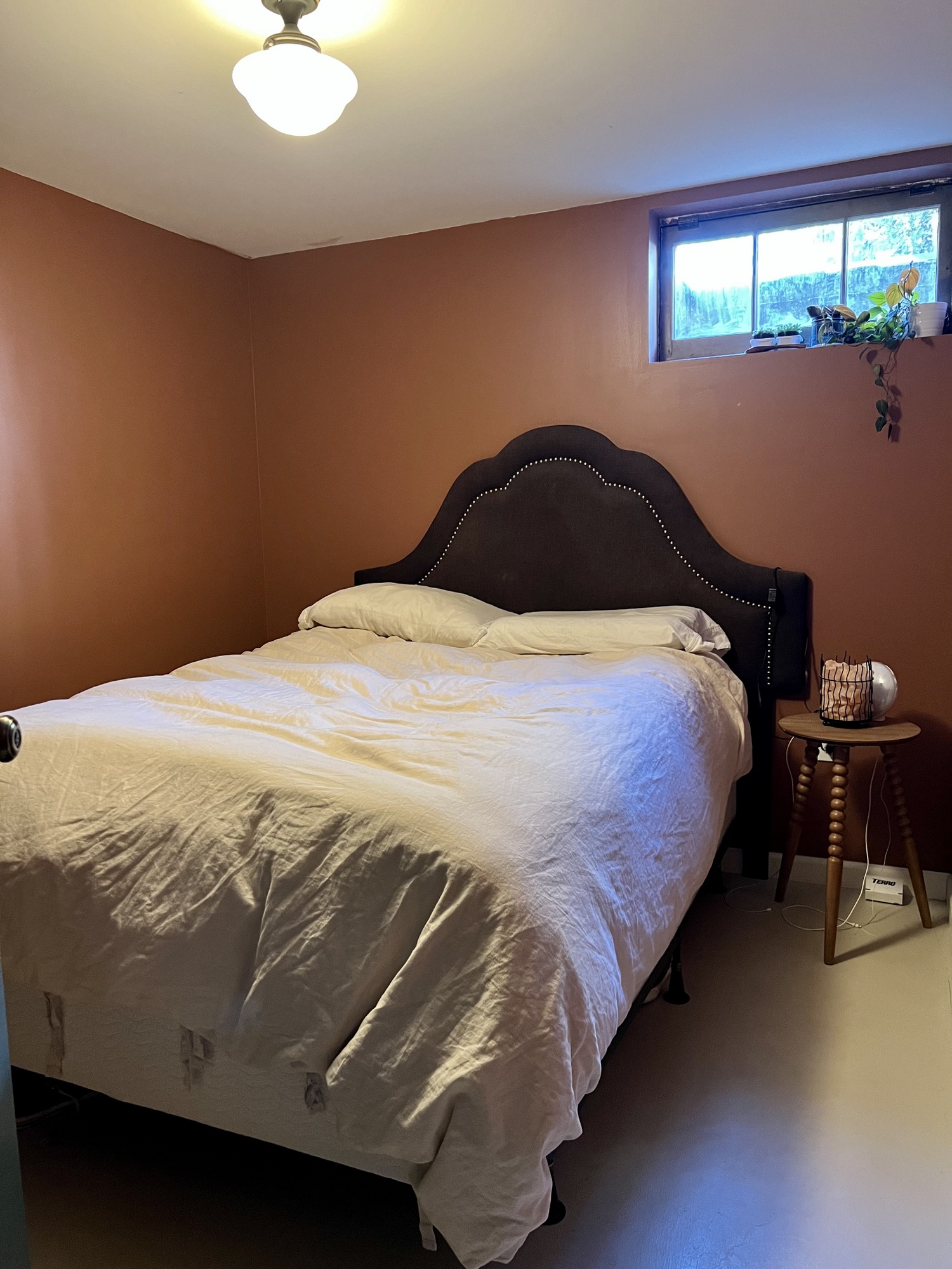 Moody English-inspired basement guest bedroom REVEAL! + costs and sources / Create / Enjoy
