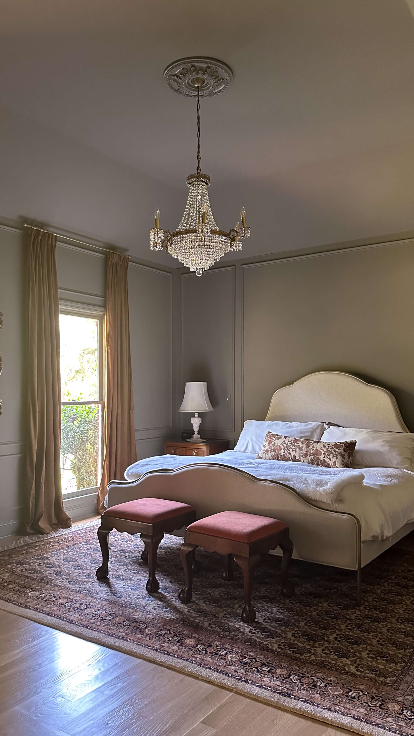 My Moody Color Drenched Bedroom - allisonskiff.com