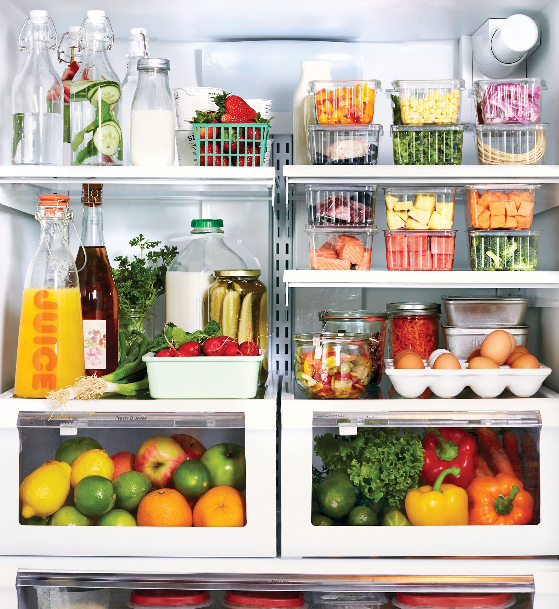 Organizing Your Refrigerator To Maximize Freshness | Nature Fresh Farms