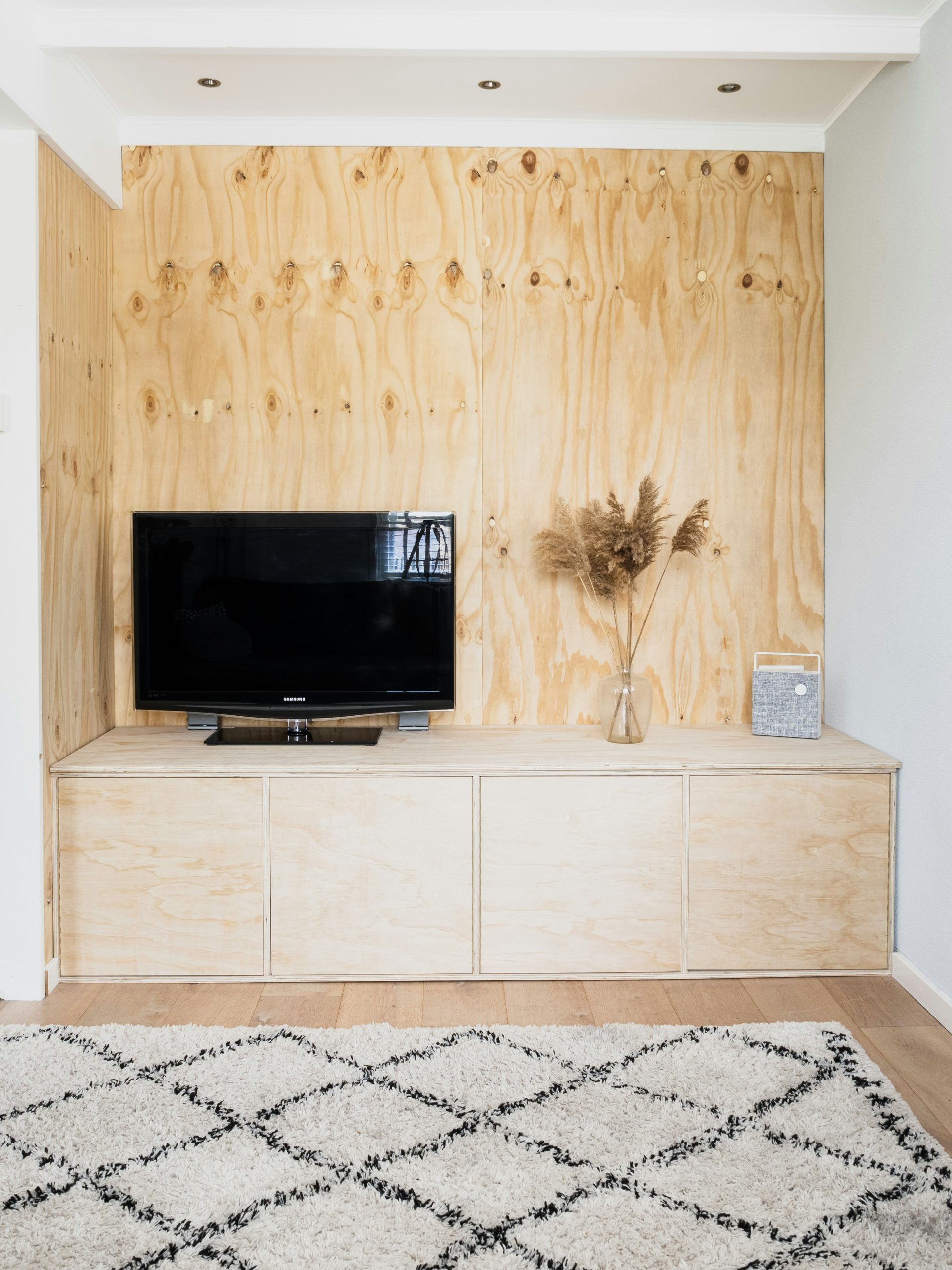 Our homemade tv room