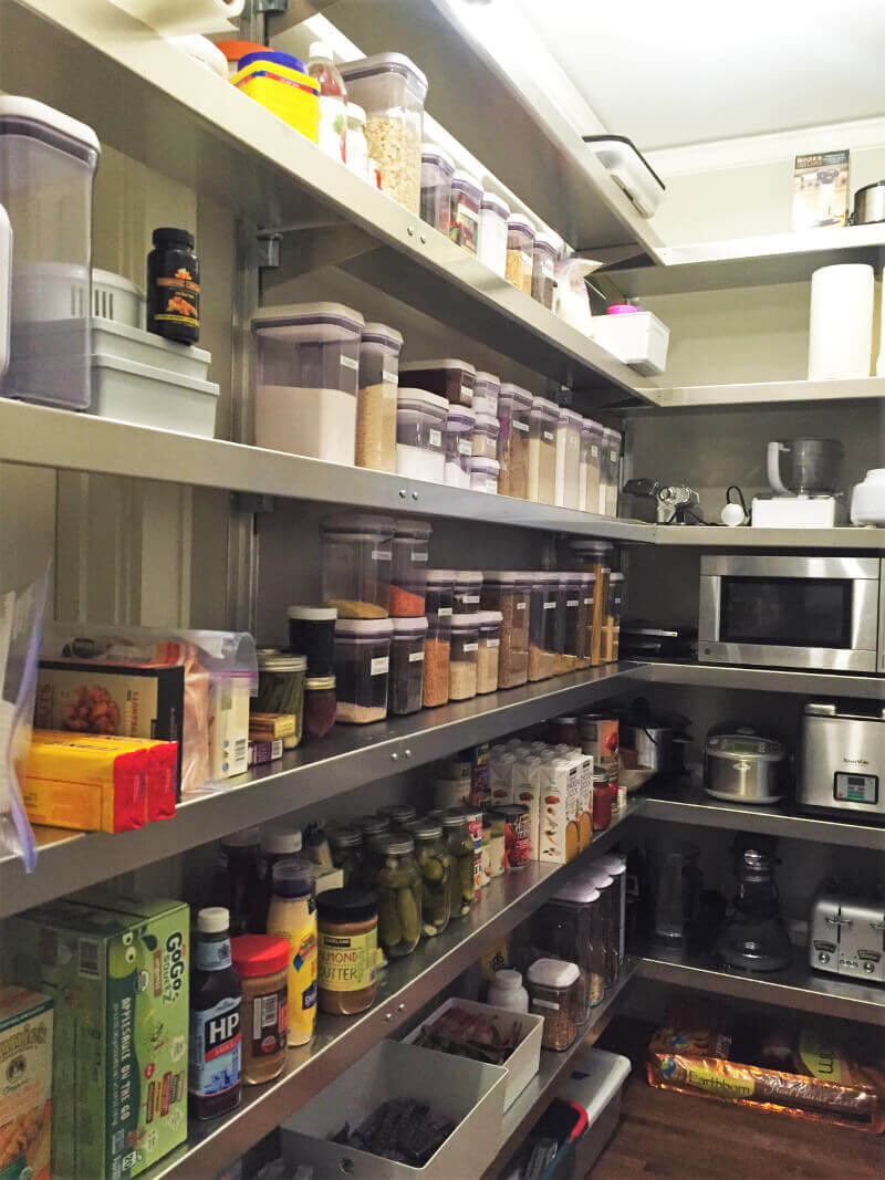 Pantry Shelving by E-Z Shelving Systems, Inc.