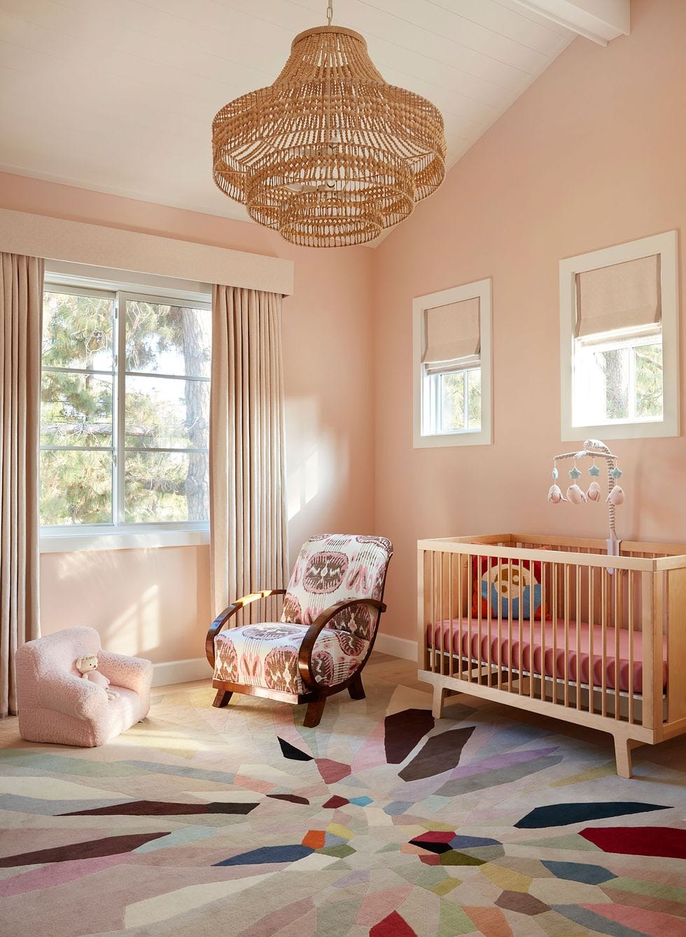 Pink And Nursery Designs Girl Loving This Feminine Nursery Made Up Of Sweet, Soft Pink Decor