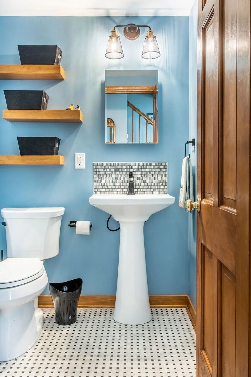 Powder Room And Small Bathroom Remodeling Ideas — Degnan Design -Build-Remodel