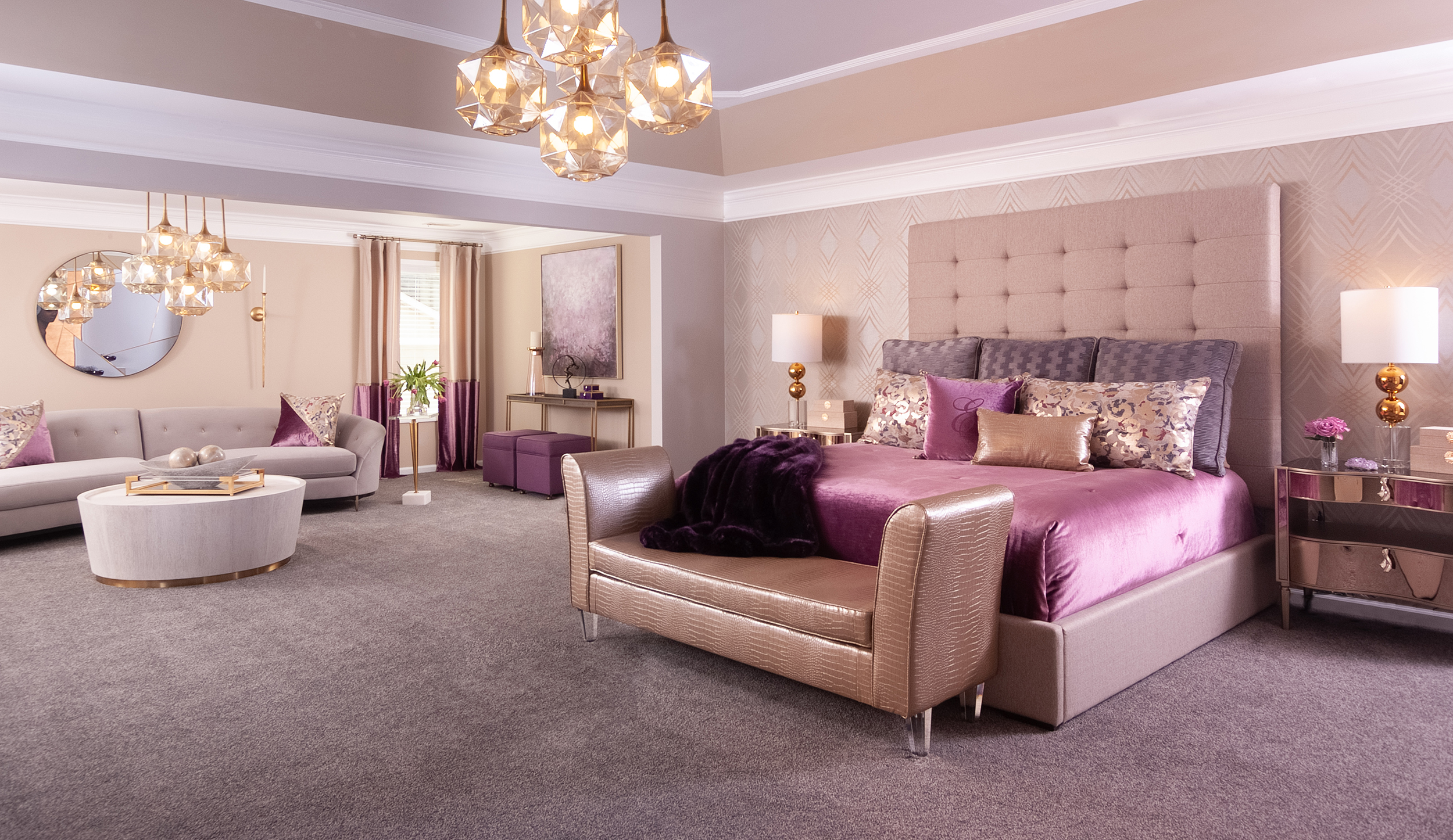 Primary Bedroom Layout Ideas for a Relaxing and Functional Space - The Lewis Collective Decorating Den Interiors