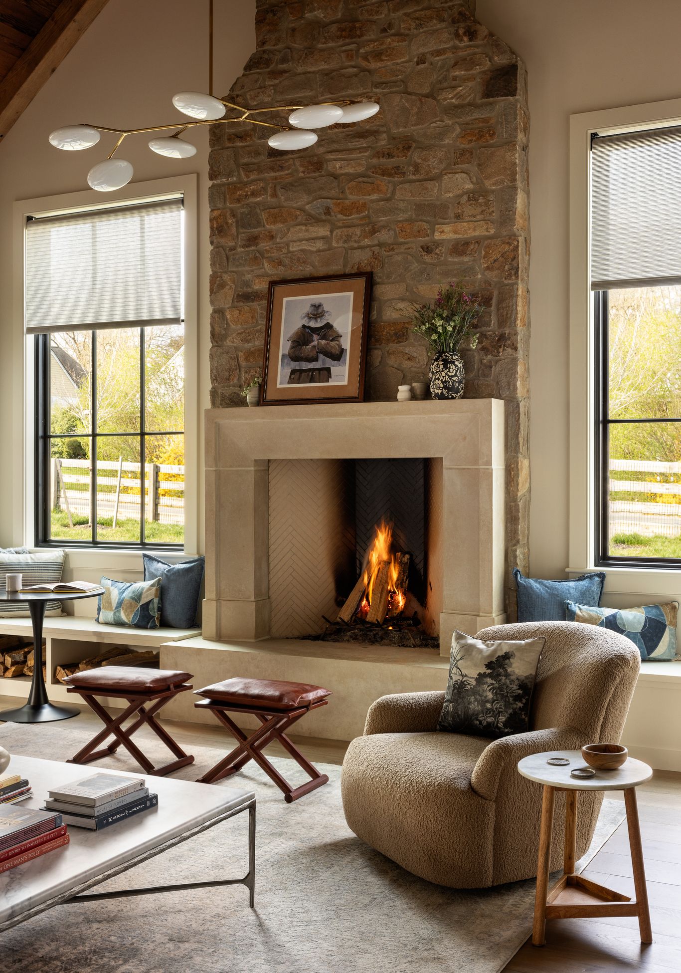 Rich Ranch Style: A 1930s Home Gets a Soulful, Rustic-Modern Revival | AD Middle East