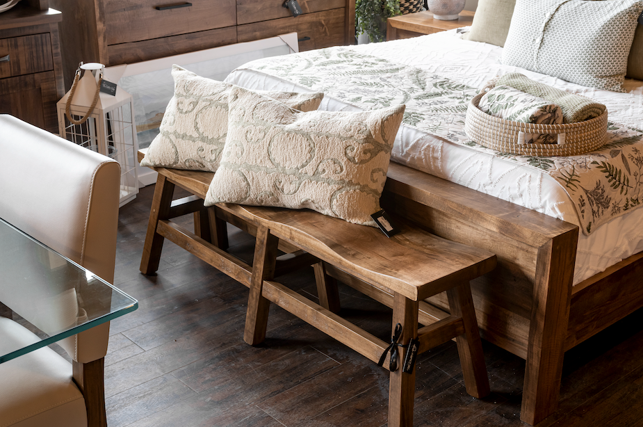 Rustic Farmhouse Bedroom Chair Haven Modern Farmhouse Rustic Bedroom Set Queen Set (Bed Nightstand And Dresser