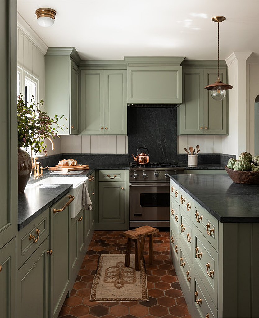 Sage Green Cabinets, a Mountain Cabin + More: Friday Finds - Town & Country Living