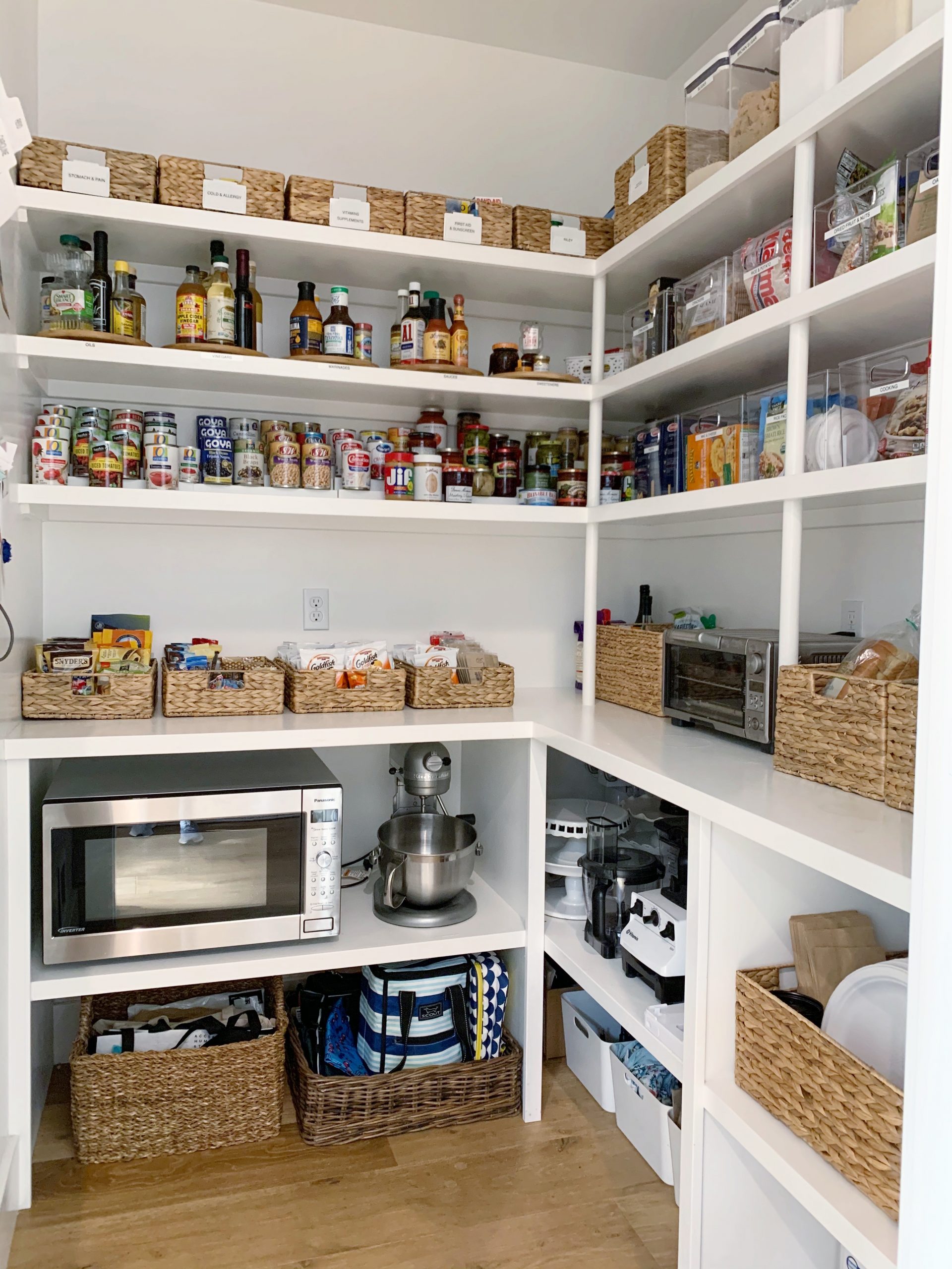 Simply Done: Simply Beautiful Walk-In Pantry Refresh - Simply Organized