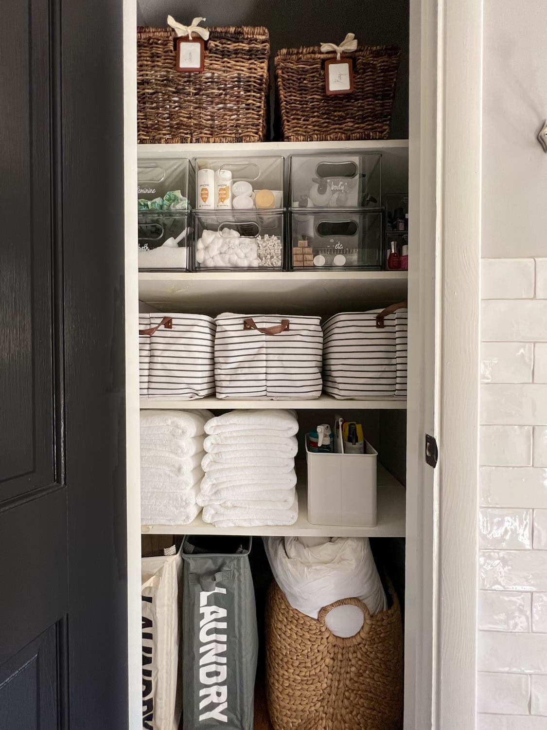 Small Linen Cupboard Storage Ideas For Towels And Bedding 10 Linen Closet Organization Ideas For A