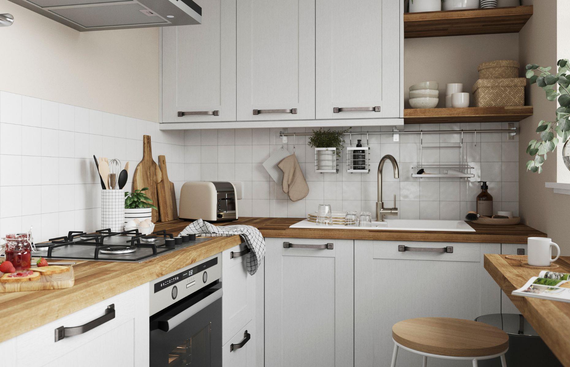 Space-saving storage ideas for small kitchens | loveproperty.com