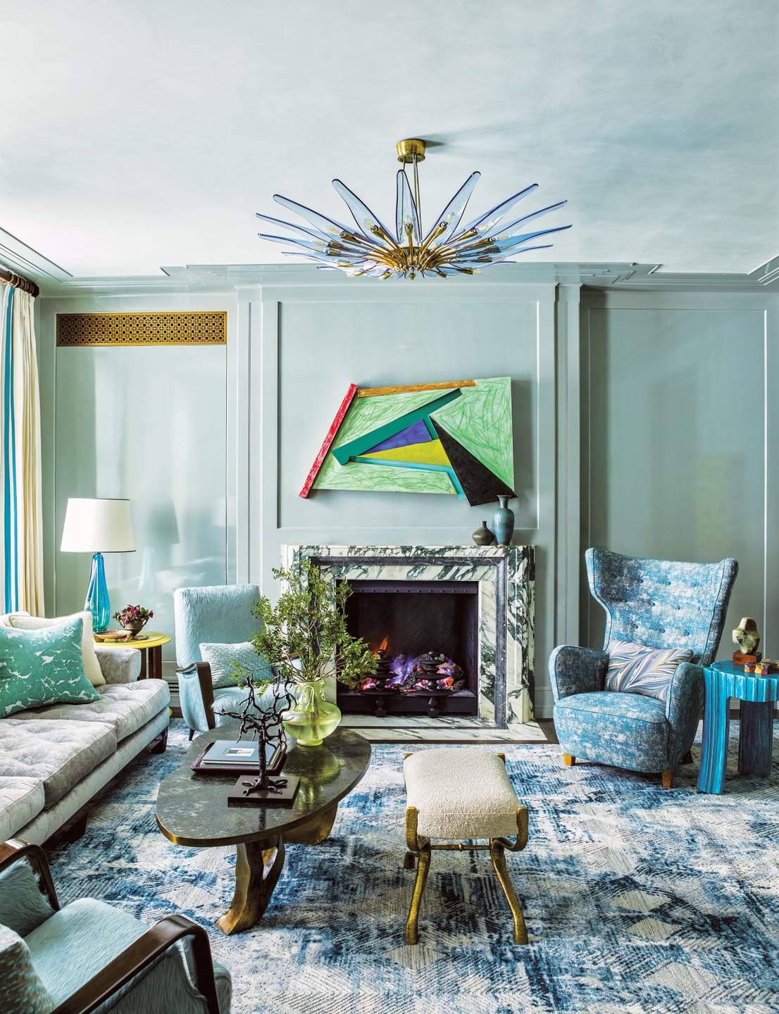 Steven Gambrel Adds Swagger and Style to a London Townhouse - Galerie Magazine