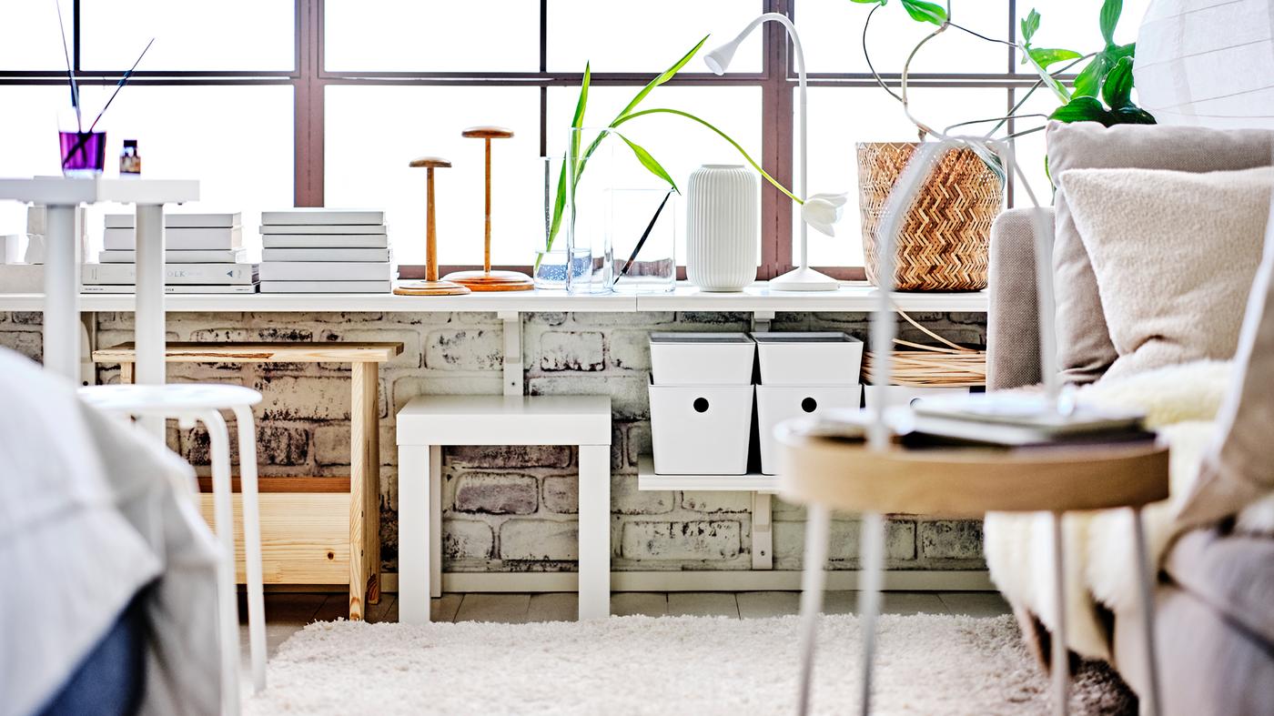 Storage ideas to maximize a small space - IKEA
