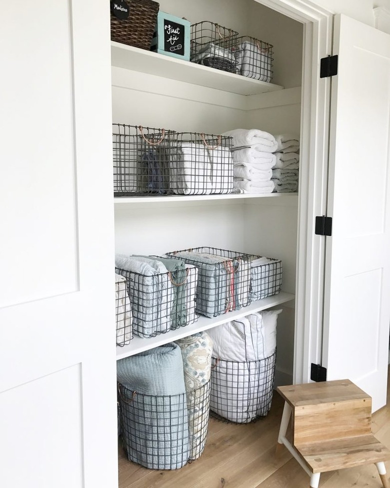 These 10 Organized Linen Closets Are Giving Us Life