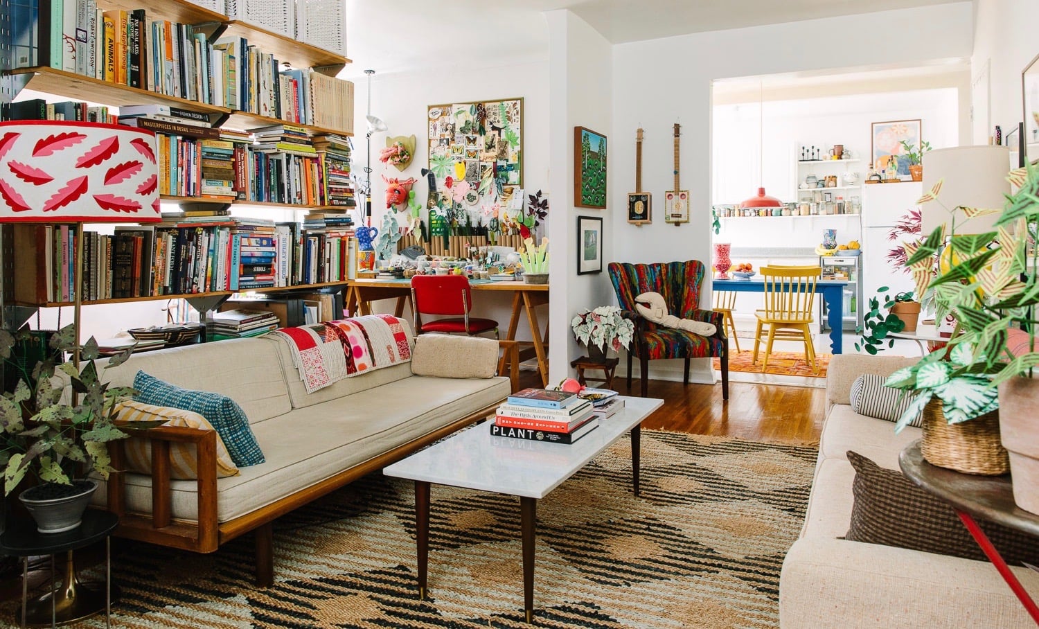 This Brooklyn Apartment Is Filled With Paper Plants | Cup of Jo