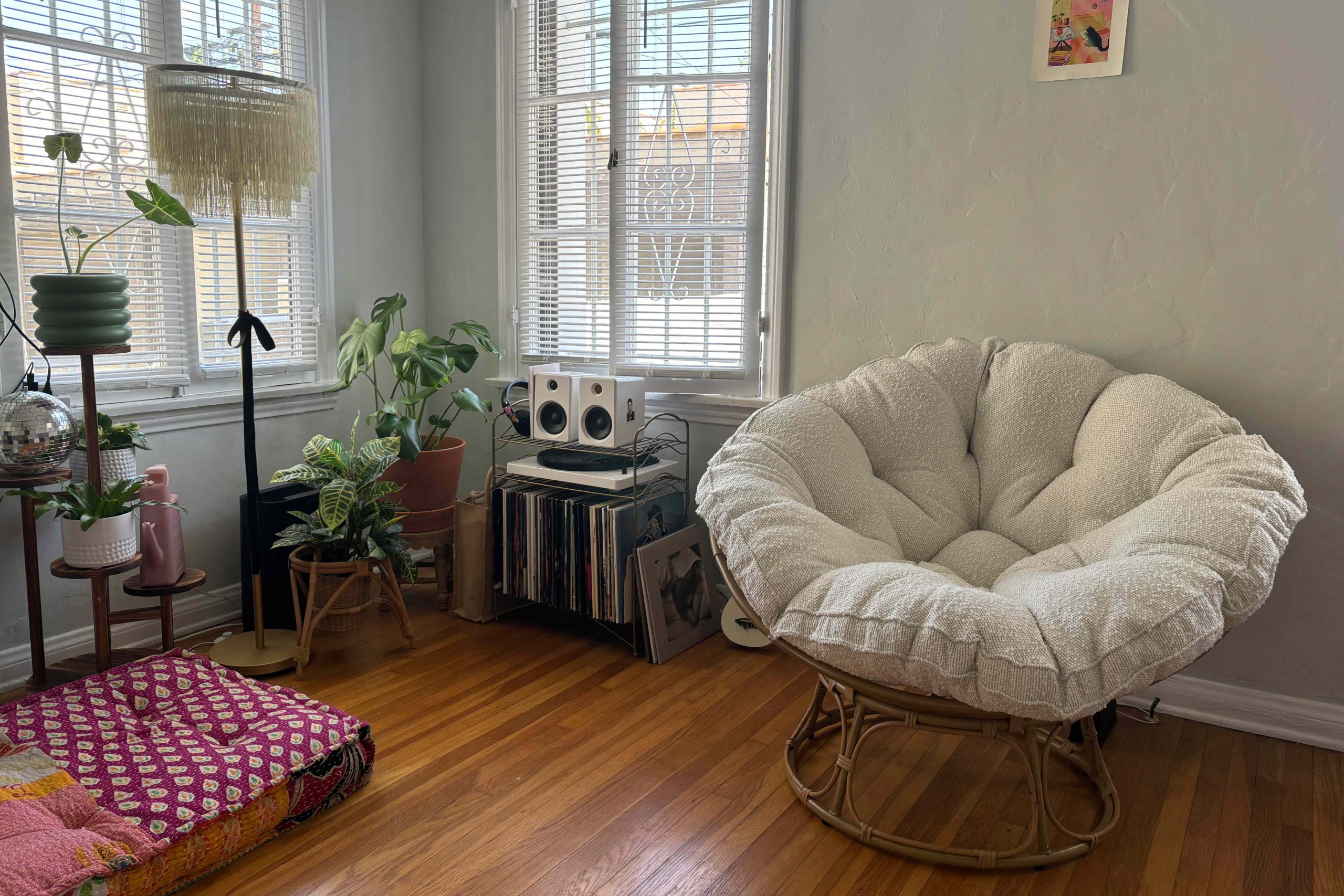 This Walmart Furniture Made My Apartment a Boho Oasis