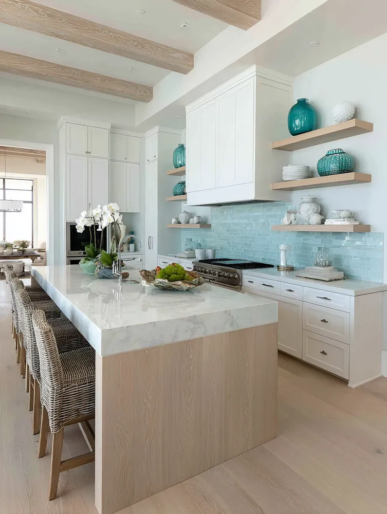 ✨ Unlock Your Dream Coastal Kitchen: 5 Elements for a Breezy Haven!