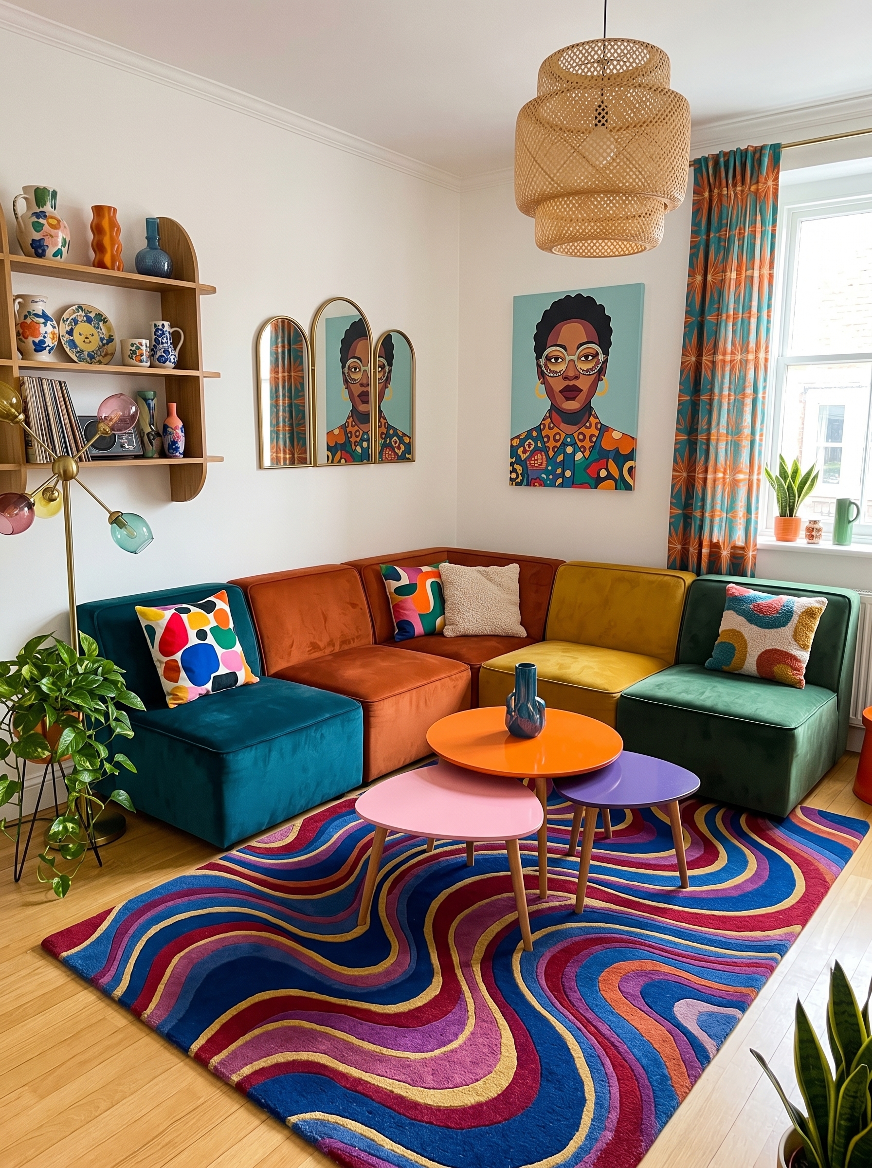 Vibrant Living Room Ideas for a Colorful and Stylish Home