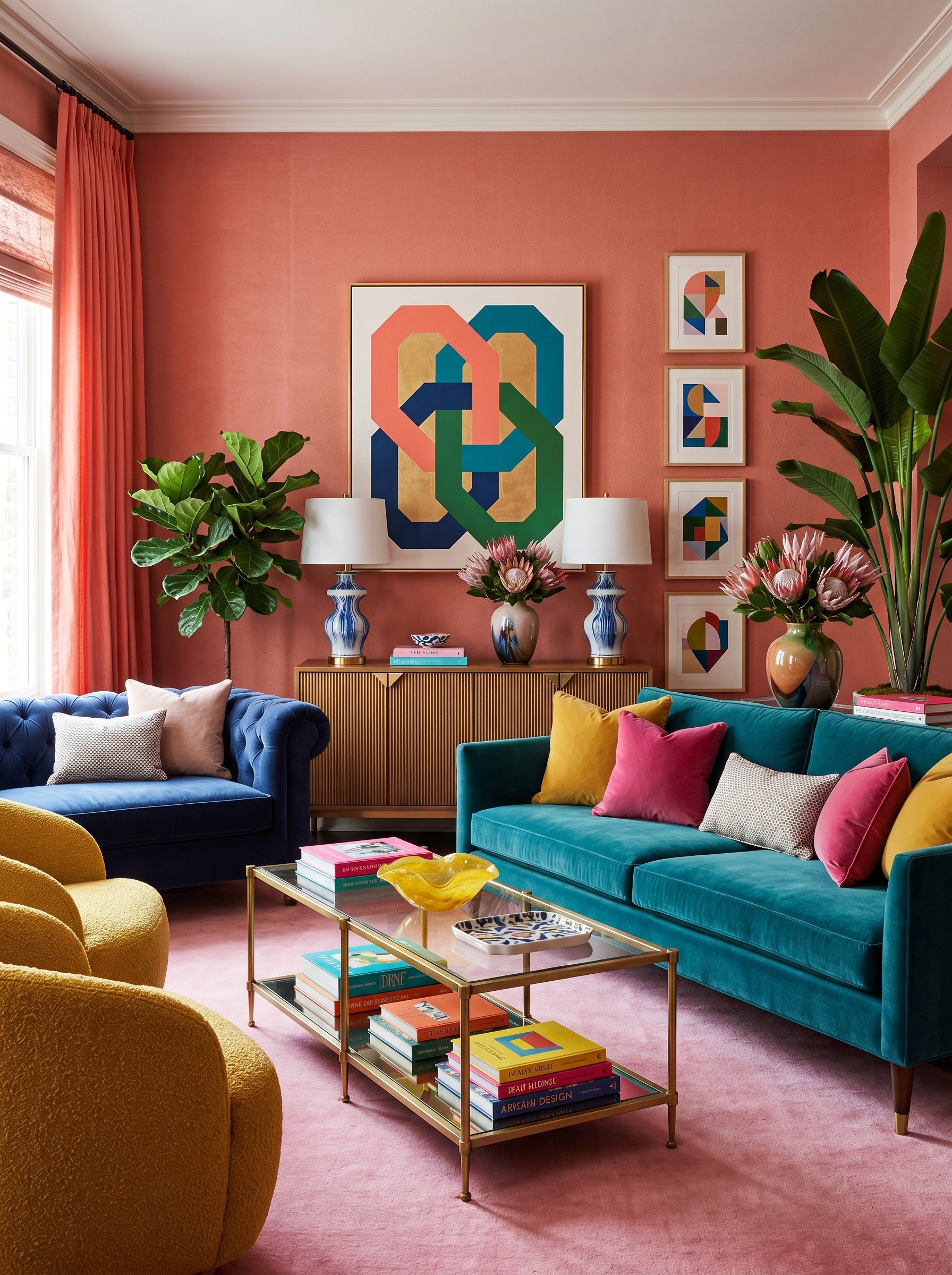 Vibrant Living Room Ideas for a Colorful and Stylish Home