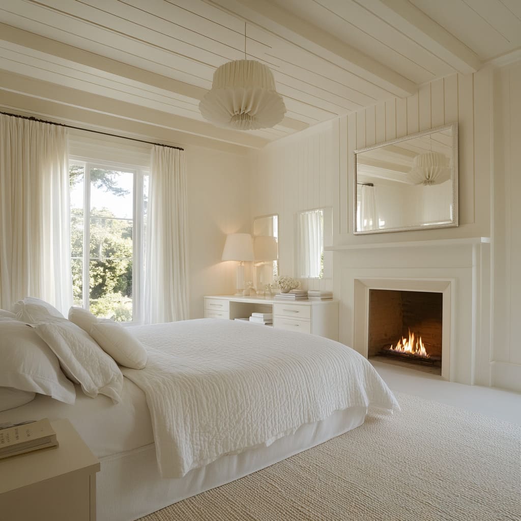 White-on-White Bedroom Ideas for Calm, Stylish Interiors