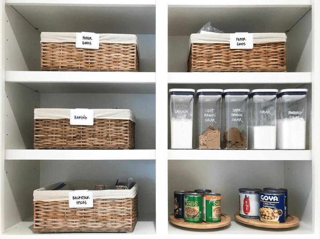 14 Easy Tips for Deep Pantry Organization