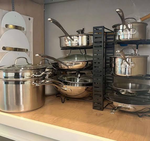 18 Space Saving Pots and Pans Storage Ideas You'll Love