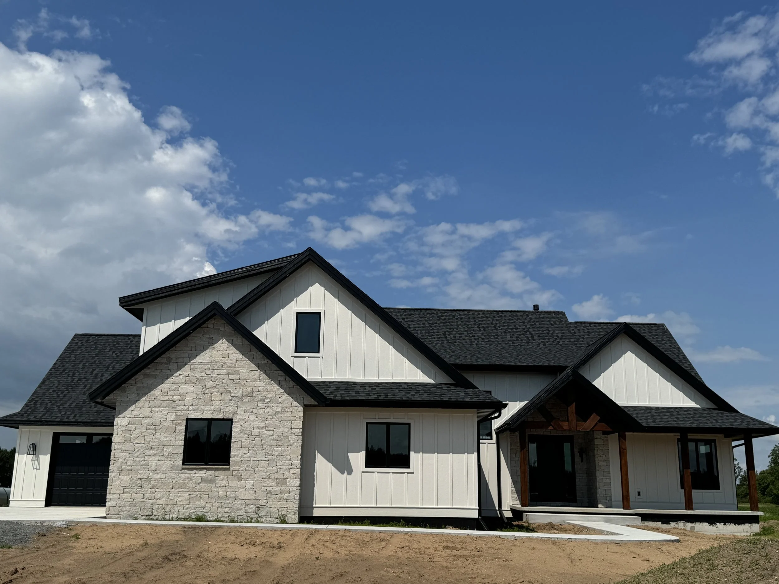 Two-Story-Modern-Farmhouse | Luxury Home Builders | Central, WI | R. Smith Construction
